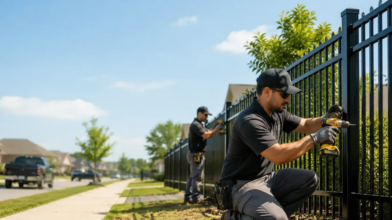 Metal Fence Installation in Dunn Center, ND